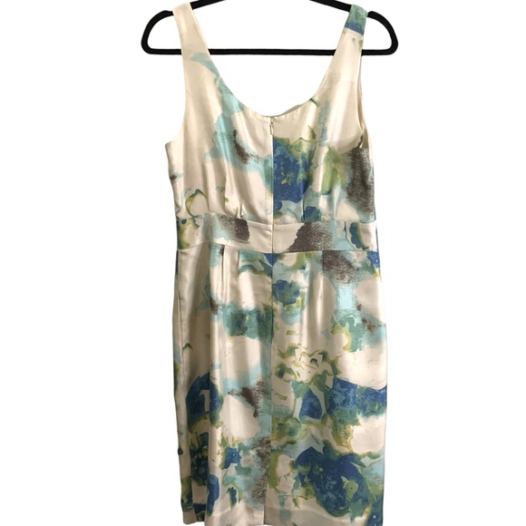 Banana Republic Green and Blue Sleeveless Sundress - Picture 2 of 13